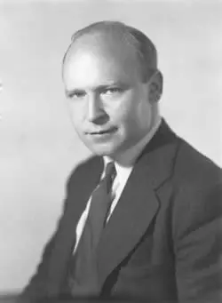 Porträtt bild på Carl-Gustaf Rossby