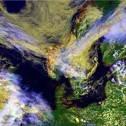 Satellitbild översiktsbild