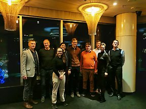 Group photo of the project team.