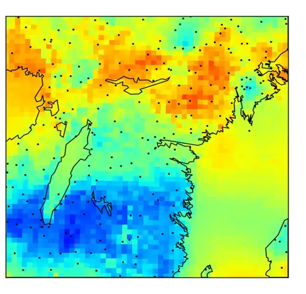 Mesanalys av temperaturobservationer